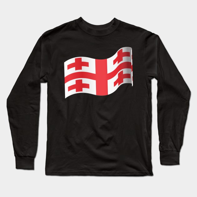 Georgia Long Sleeve T-Shirt by traditionation